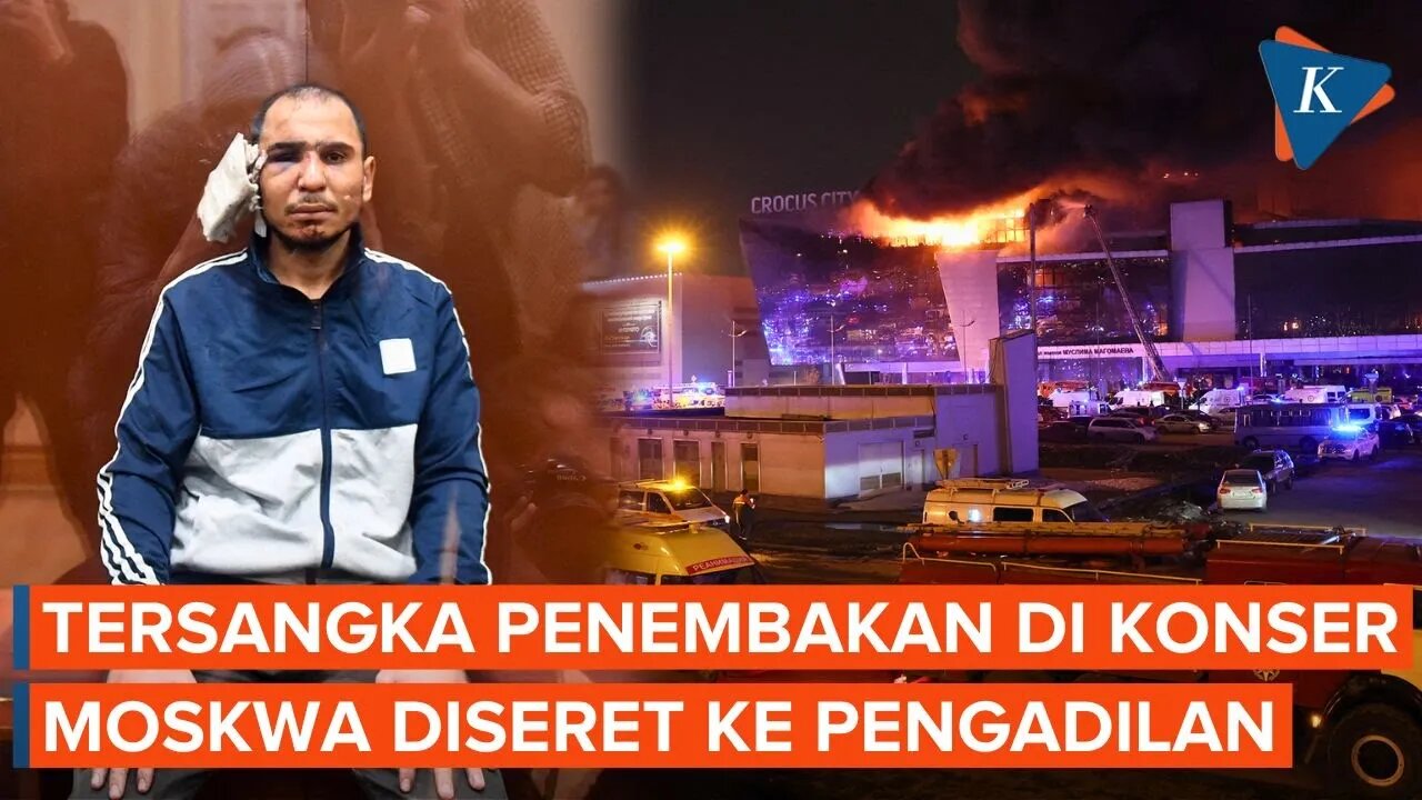 Penembakan di Konser Moskwa, Tersangka Kedua Diseret ke Pengadilan