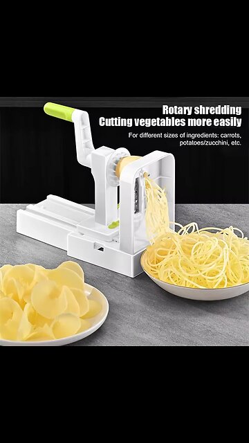 Vegetable Grater Potato Spiral Slicer Whirlwind Fruit Vegetable Spiral Machine Noodle Maker