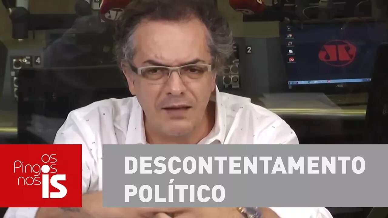 Tognolli: Descontentamento político leva ao fechamento do poder