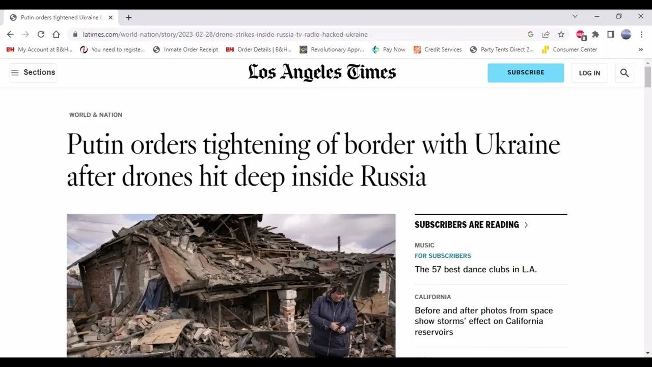 Drones over Russia