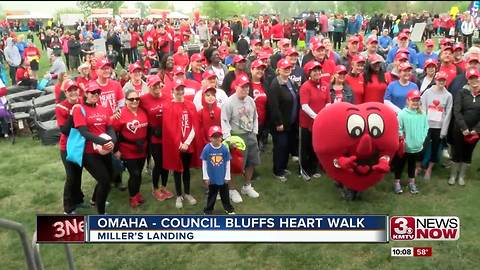 Heart Walk: Remembering loved ones, focus on health