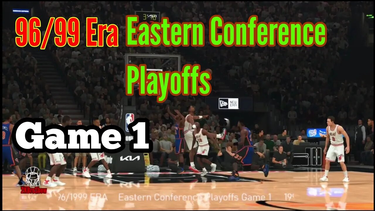 NBA2k Gaming Extravaganza: '98/99 Knicks vs. '96/97 Heat Game 1