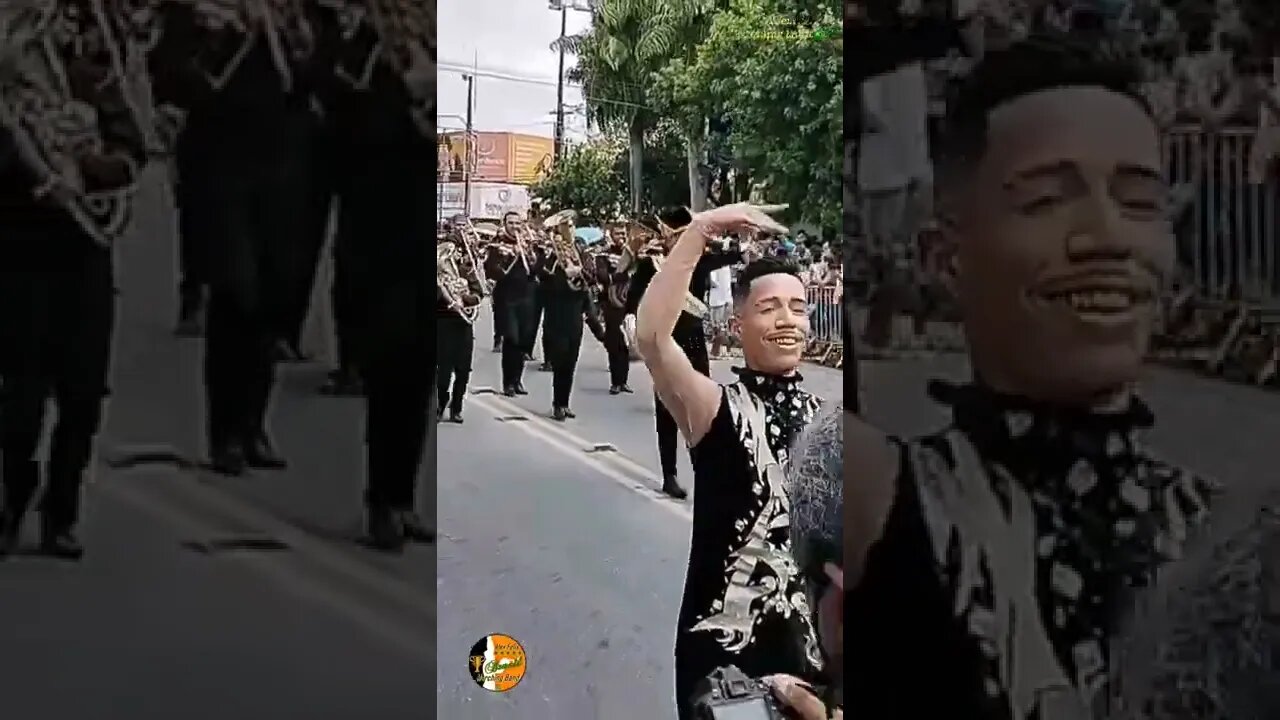 BANDA MARCIAL LUIZ RAMALHO 2022 NO DESFILE CÍVICO - BAIRRO DE MANGABEIRA 2022 - #shorts