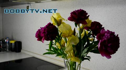Try out this helpful flower arrangement trick