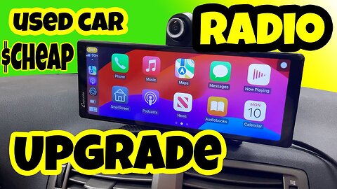 Upgrading Radio to a Carpuride Console with Apple Carplay, Android Auto