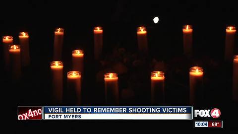 Vigil held to remember shooting victims