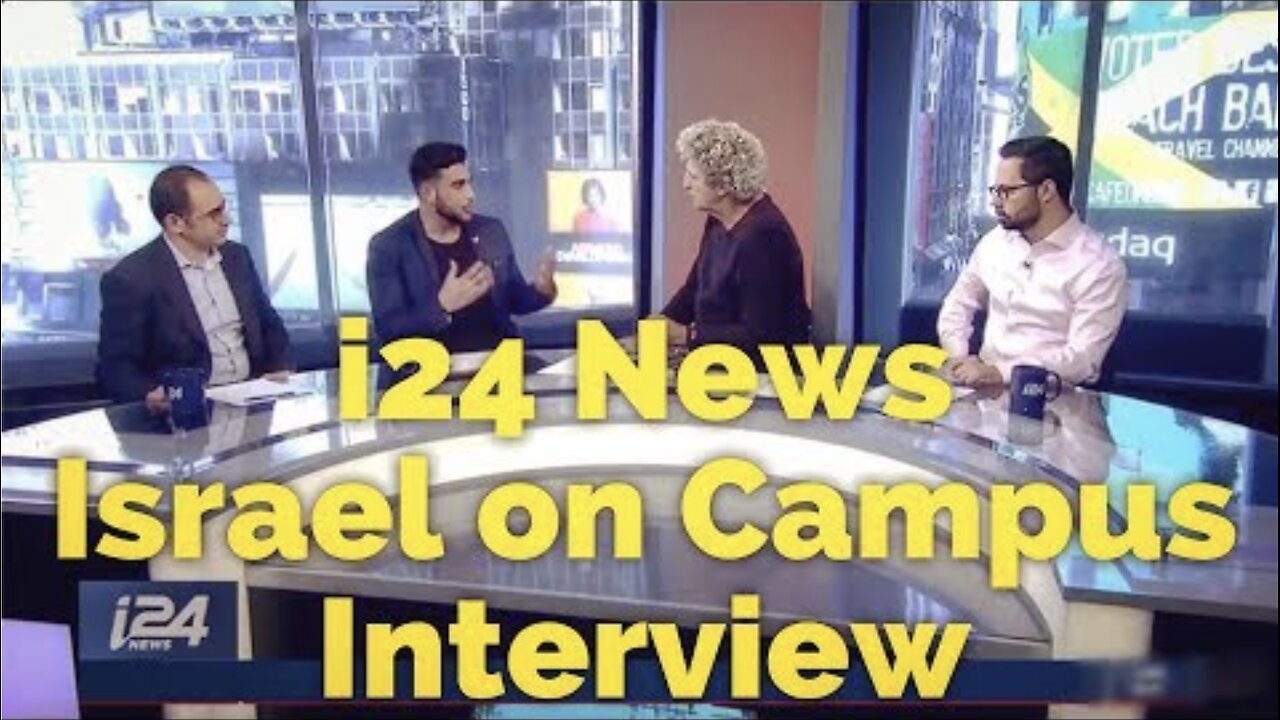 i24 News - Israel on Campus Interview