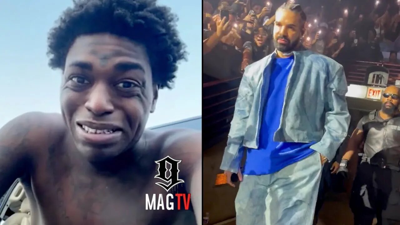 "Tell Drake Stop Playing" Kodak Black Believes Aubrey Is Holding Up Their New Album! 🤷🏾♂️