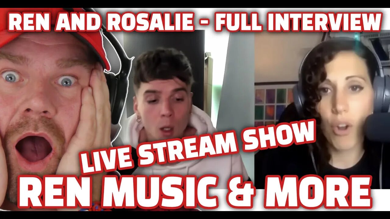 Ren and Rosalie - Full Interview #ren #interview #rosaliereacts #reaction | The Dan Wheeler Show