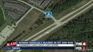 Pedestrian seriously injured in hit and run in Fort Myers Wednesday