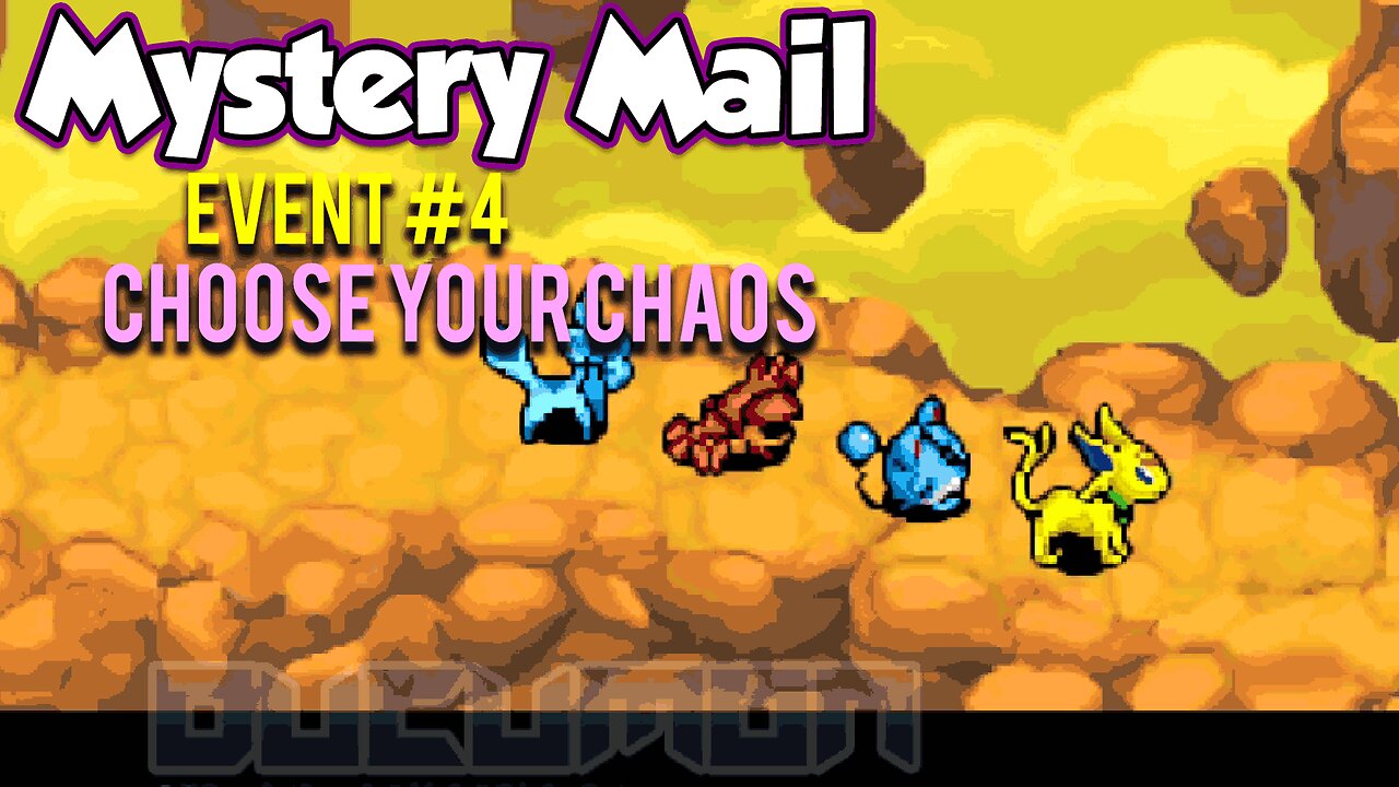 Pokemon Mystery Mail Event 4 Choose Your Chaos - NDS Hack ROM base on Mystery Dungeon Explore of Sky