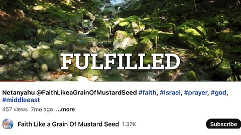 Fulfillment "Netanyahu" #faith #jesus #god #israel #iran