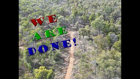 We are DONE! #track #offgridhomestead #farm #bush #offgridliving #offgrid #shedlife #subscribe