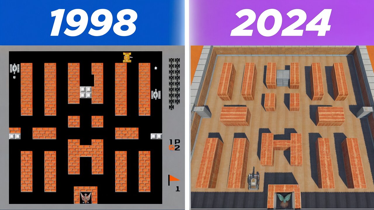 Remaking by childhood favorite game| battel city