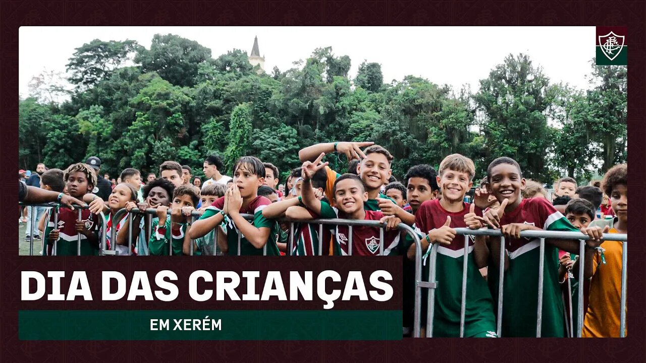 DIA DAS CRIANÇAS EM XERÉM: MOLECADA CANTA, DANÇA E SE DIVERTE DE MONTÃO