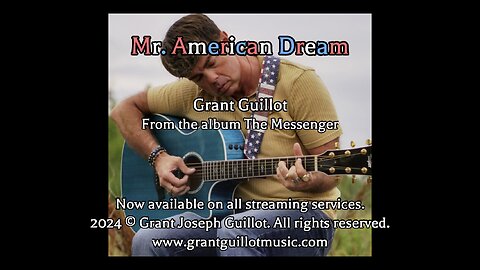 Mr. American Dream - Lyric Video