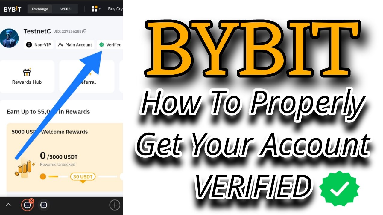 BYBIT CRYPTOCURRENCY EXCHANGE | VERIFICATION TUTORIAL | KYC LEVEL 1