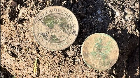 Metal Detecting Old Pennies