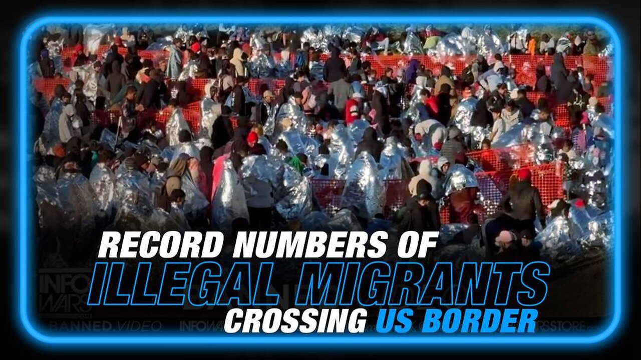 VIDEO SHOCKS the WORLD: US Border Completely Collapses Under UN Migration Assault