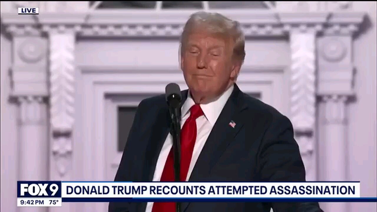 President Trump Recalls Assassination Attempt Only Once... Then, Never Again.