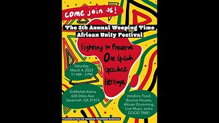 5th Annual Weeping Time African Unity Festival