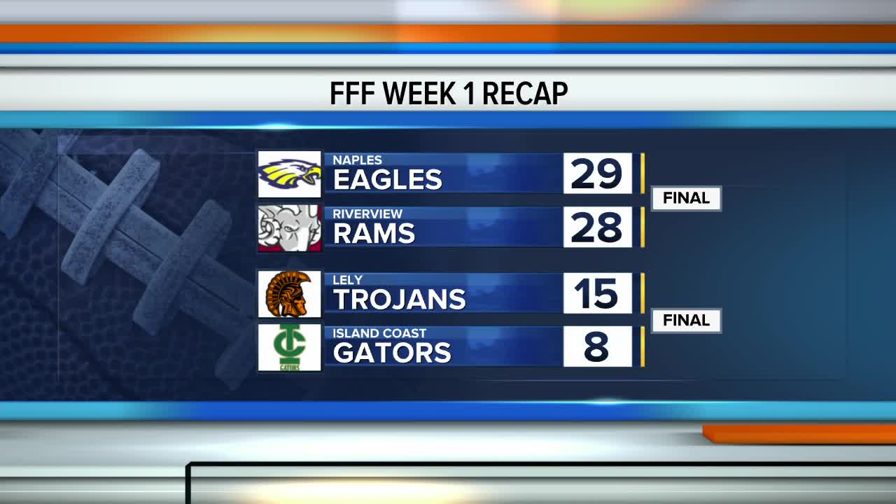 Southwest Florida high school football scores