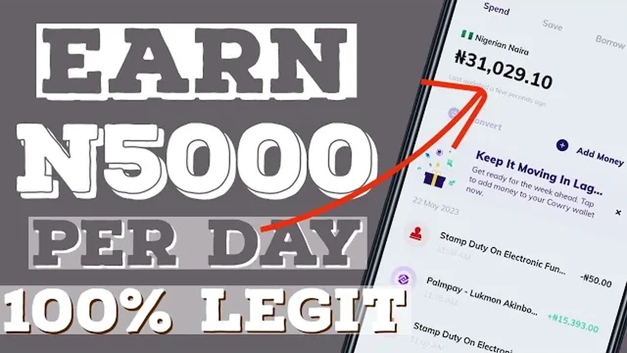 How To Make 5000 naira daily, Easy Money Online In Nigeria.