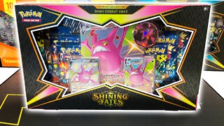 Opening a PREMIUM Crobat V Shining Fates Pokemon Box!