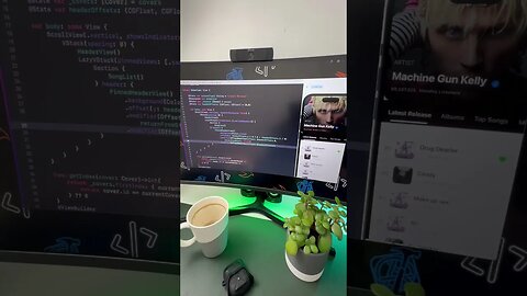 Timelapse Music UI #iosui #coding #apple #xcode #mobileui #technology #swiftui