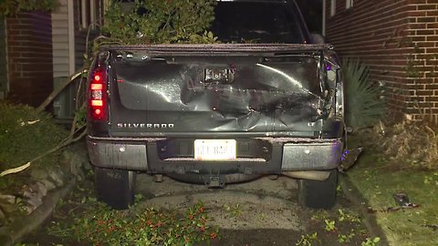 Suspected OVI driver plows through five Akron front yards