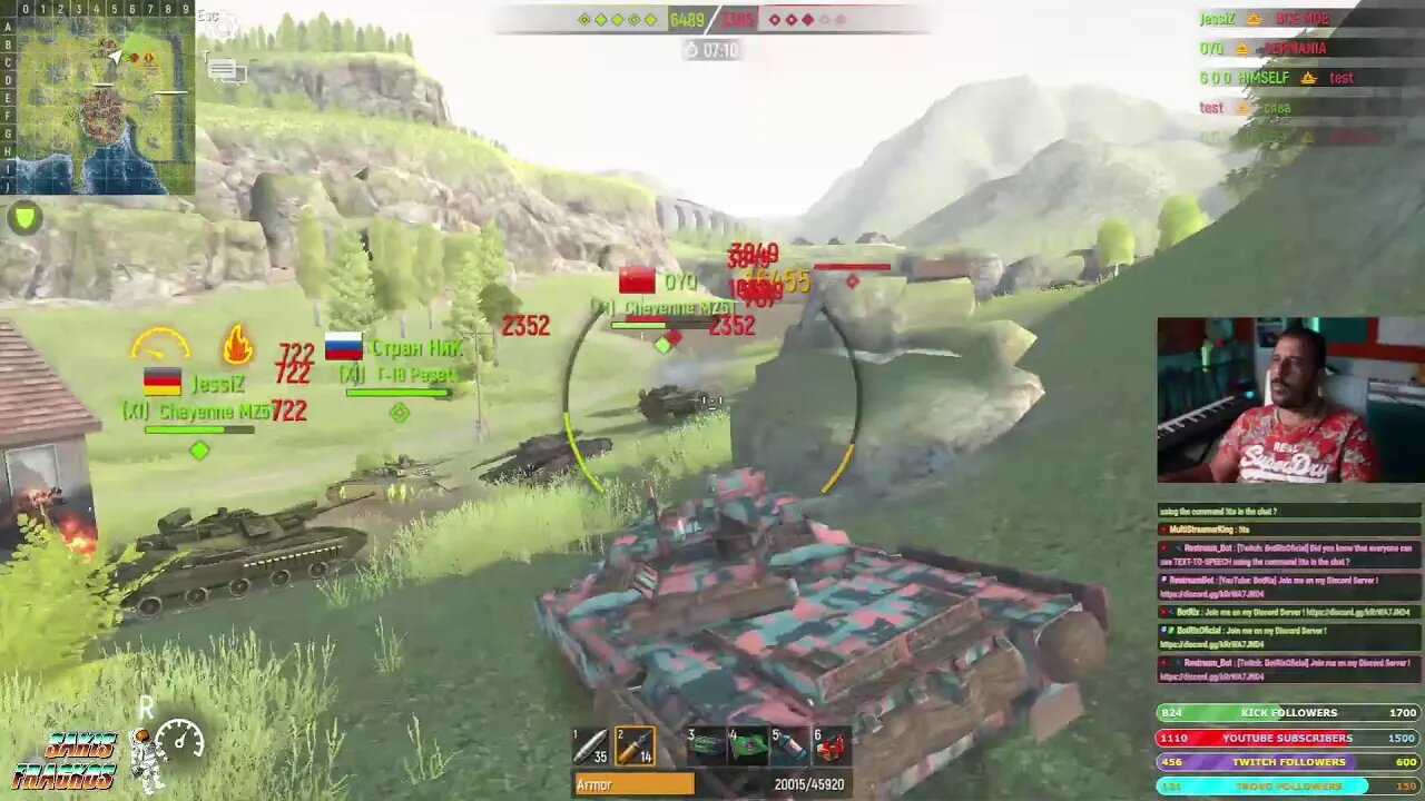 GodGamer plays War Of Tanks 4-9-23 || !TTS !MEMES / #GODGAMER #SUBSCRIBE #TIP #FOLLOW
