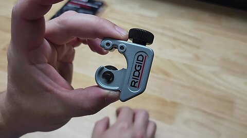 This RIDGID Close Quarters Tubing Cutter Is A Life Saver!