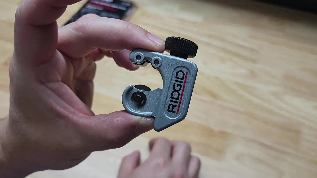 This RIDGID Close Quarters Tubing Cutter Is A Life Saver!