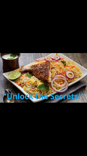 Unlock the Secrets of kabsa Rice with Fish!