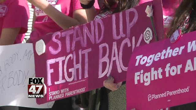 Capitol rally held Tuesday to support Planned Parenthood