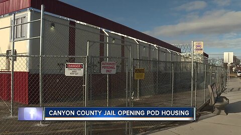 Canyon County Jail adds mobile housing units in response to overcrowding