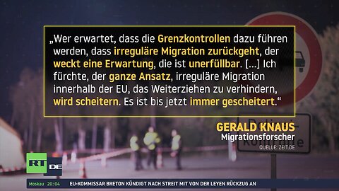 Grenzkontrollen: Unwirksam gegen irreguläre Migration – Polizei beklagt Personalmangel