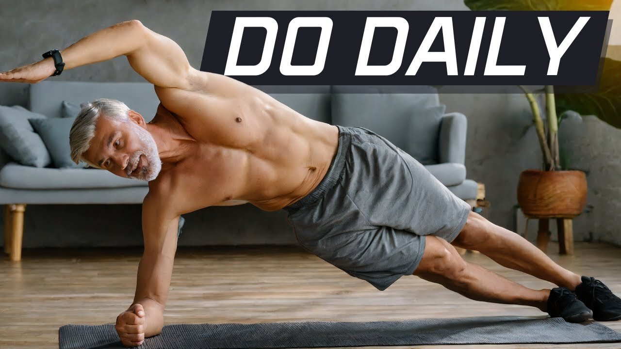 The Best 3 Core Exercises To Do Daily For Seniors