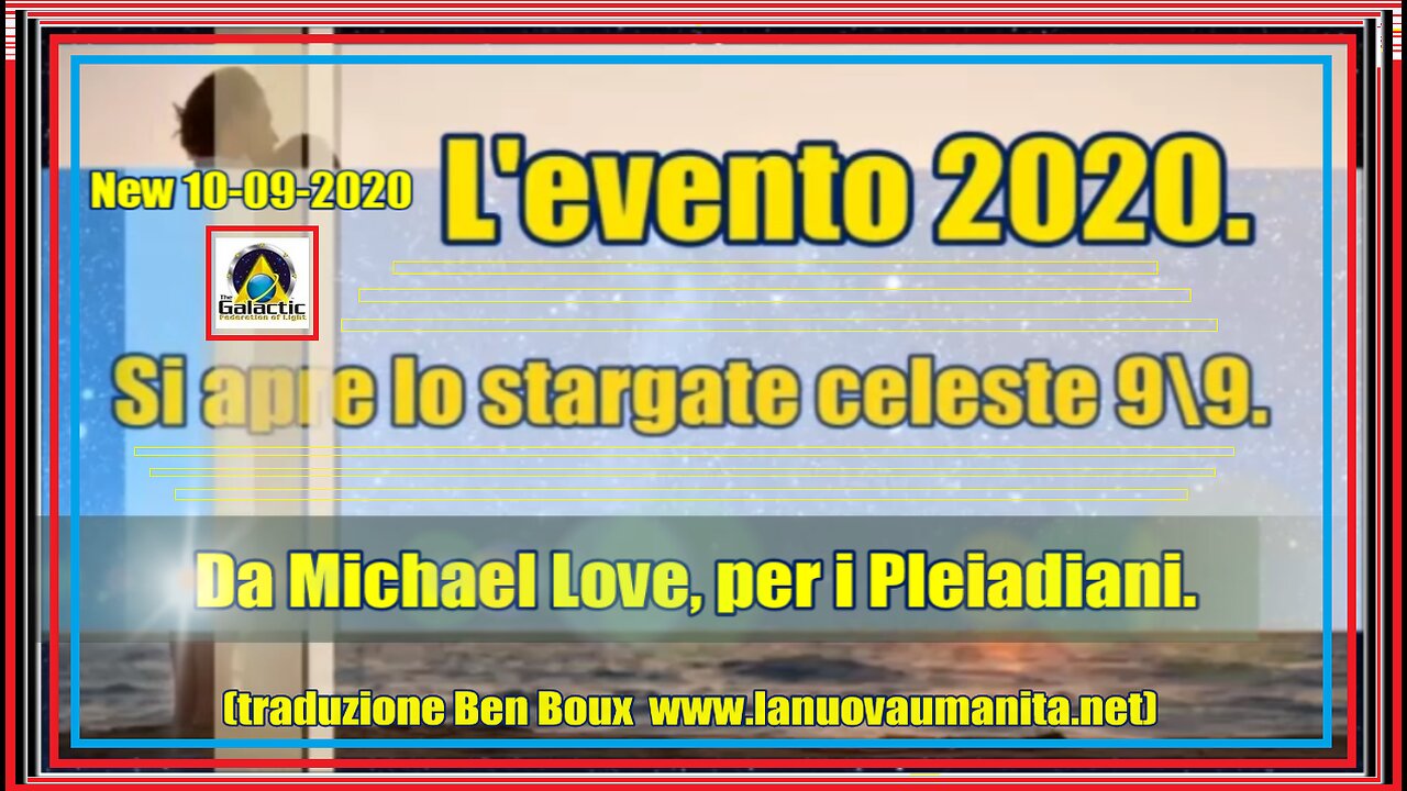 L'evento2020. si apre lo stargate celeste 9 9.