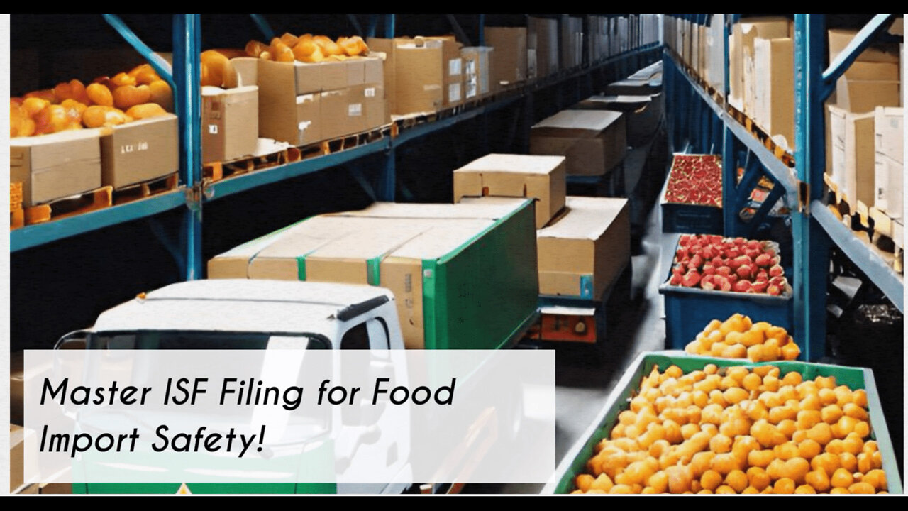 Navigating ISF Filing: Ensuring Food Safety Compliance in Importation