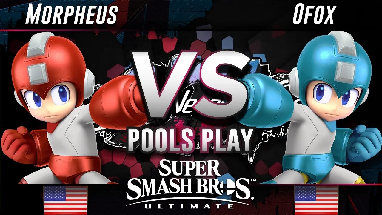 Morpheus (Red Mega Man) vs OFOX (Cyan Mega Man) - Ultimate Pools - TNS 8