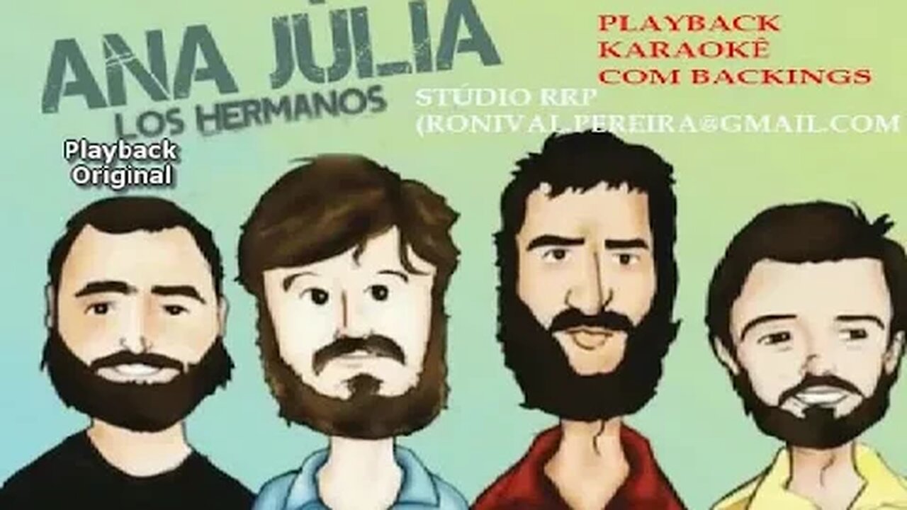 Playback\Karaokê - Ana Júlia - Los Hermanos por RRP