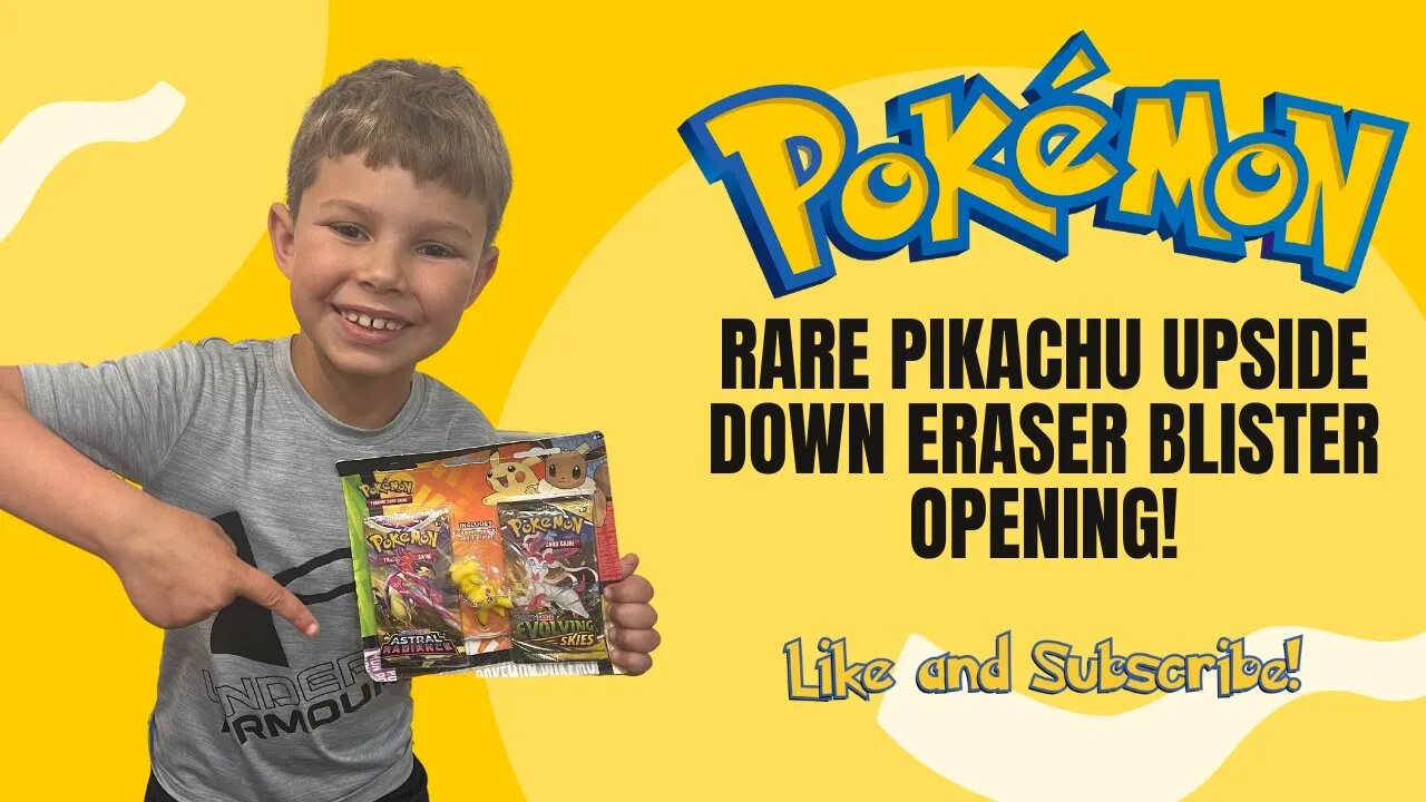 Watch PokeMONSTER Unbox Rare Upside Down Pikachu ES and AS Blister - You Won't Believe Your Eyes!