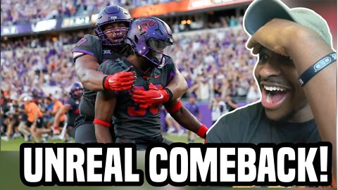 #8 Oklahoma State vs #13 TCU | 2022 College Football Highlights REACTION