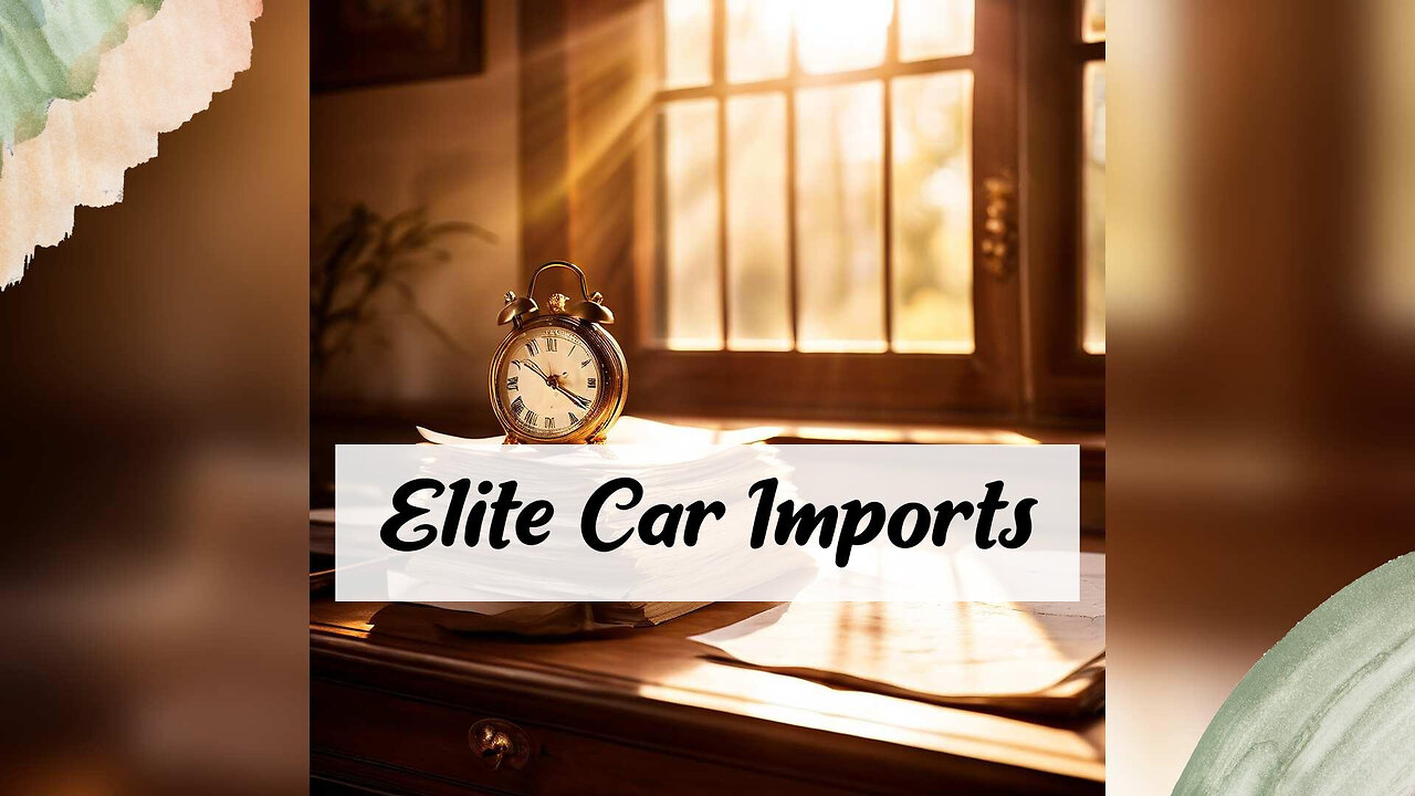 Import Procedures for Luxury Cars and High-End Vehicles