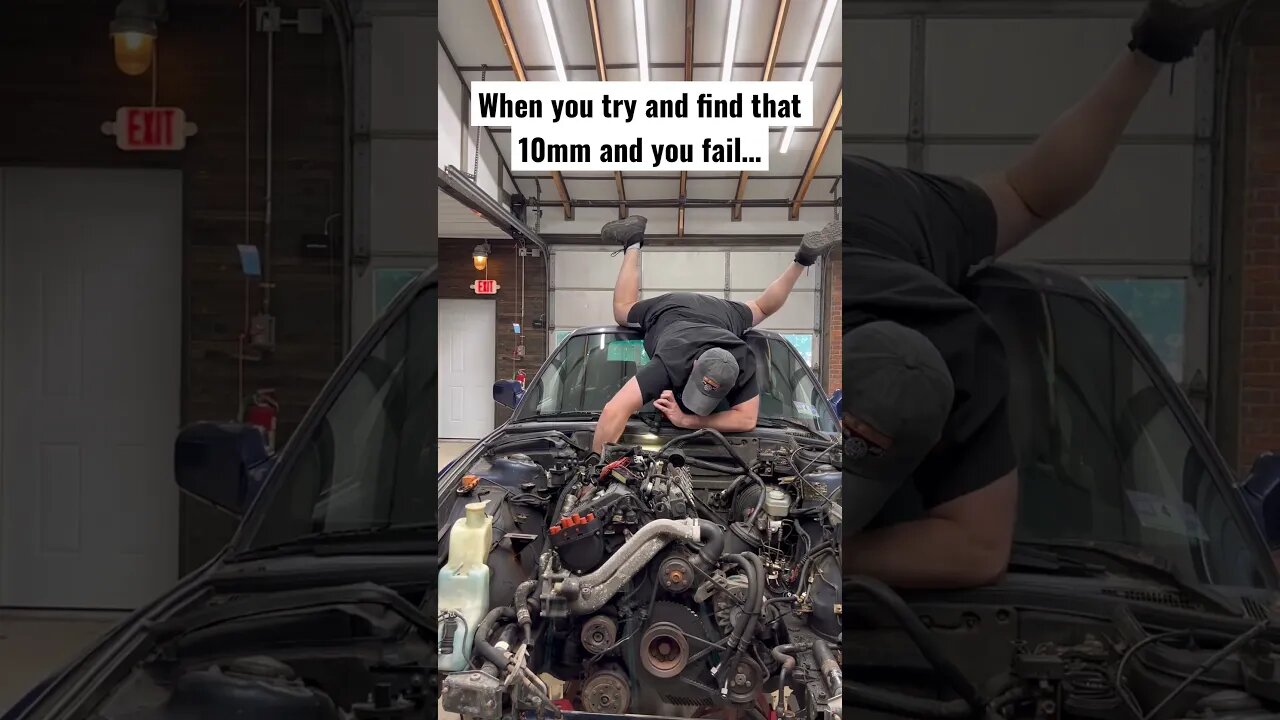 When you try and find that 10mm and you fail… #cars #bmw #bmwm5 #bmwe34 #automotive #cars #tools