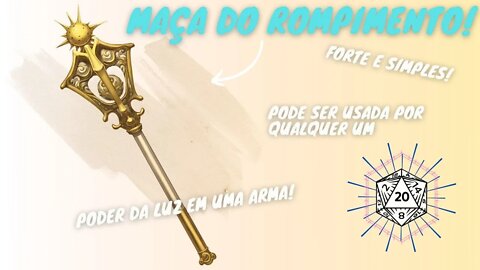 Os itens mais fortes de D&D - MAÇA DO ROMPIMENTO! ⚡