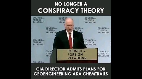 Geo engineering with chemtrails