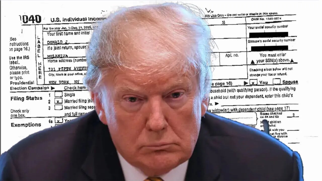 Corrupt Marxist Democrats release Donald Trump's tax returns!