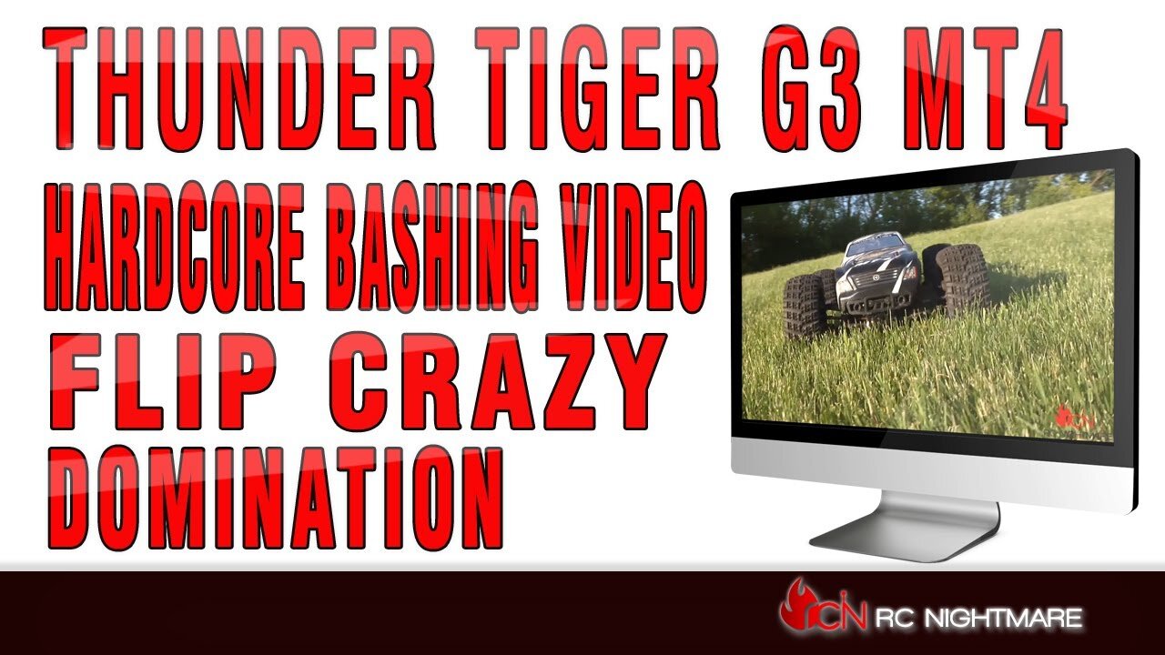 Thunder Tiger G3 MT4 Hardcore Bashing Video Flip Crazy Domination